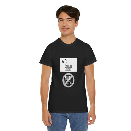 Christmas Cancelled America-T-Shirt