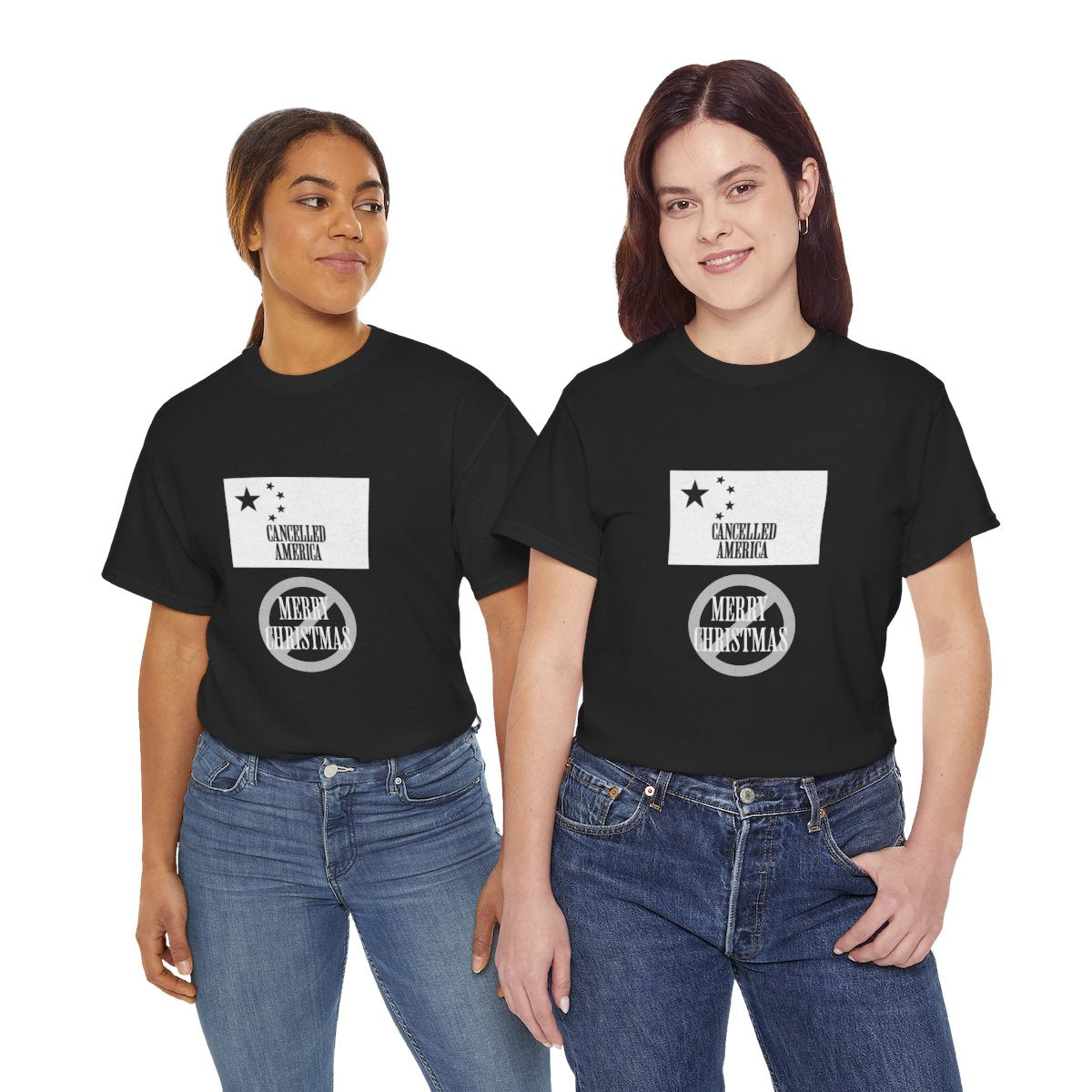 Christmas Cancelled America-T-Shirt