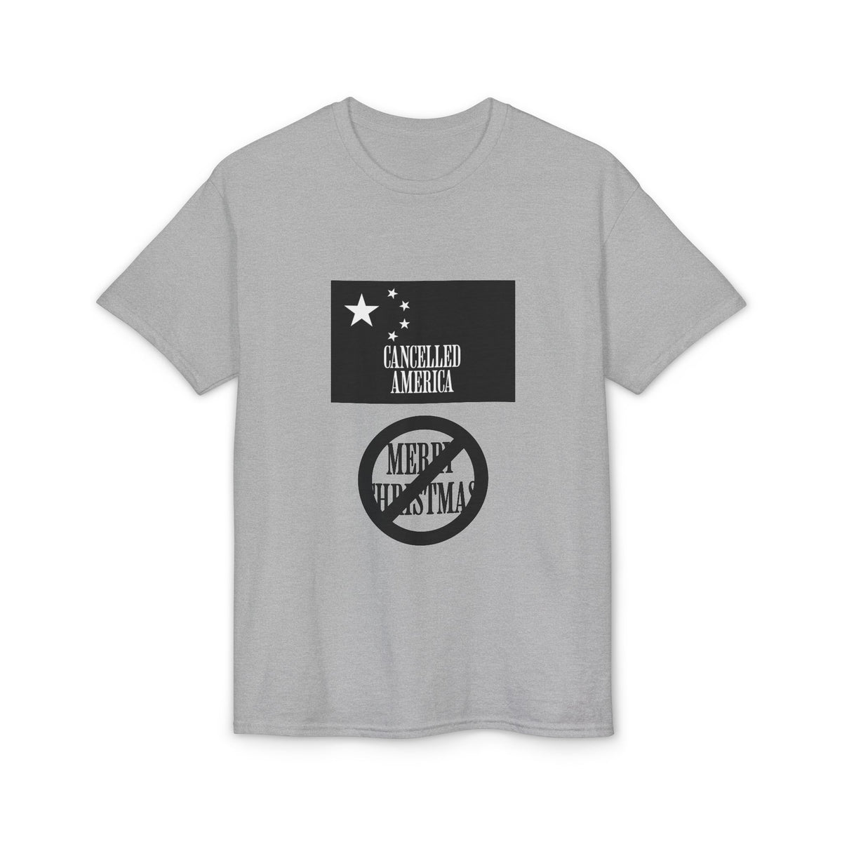 Christmas Cancelled America-T-Shirt