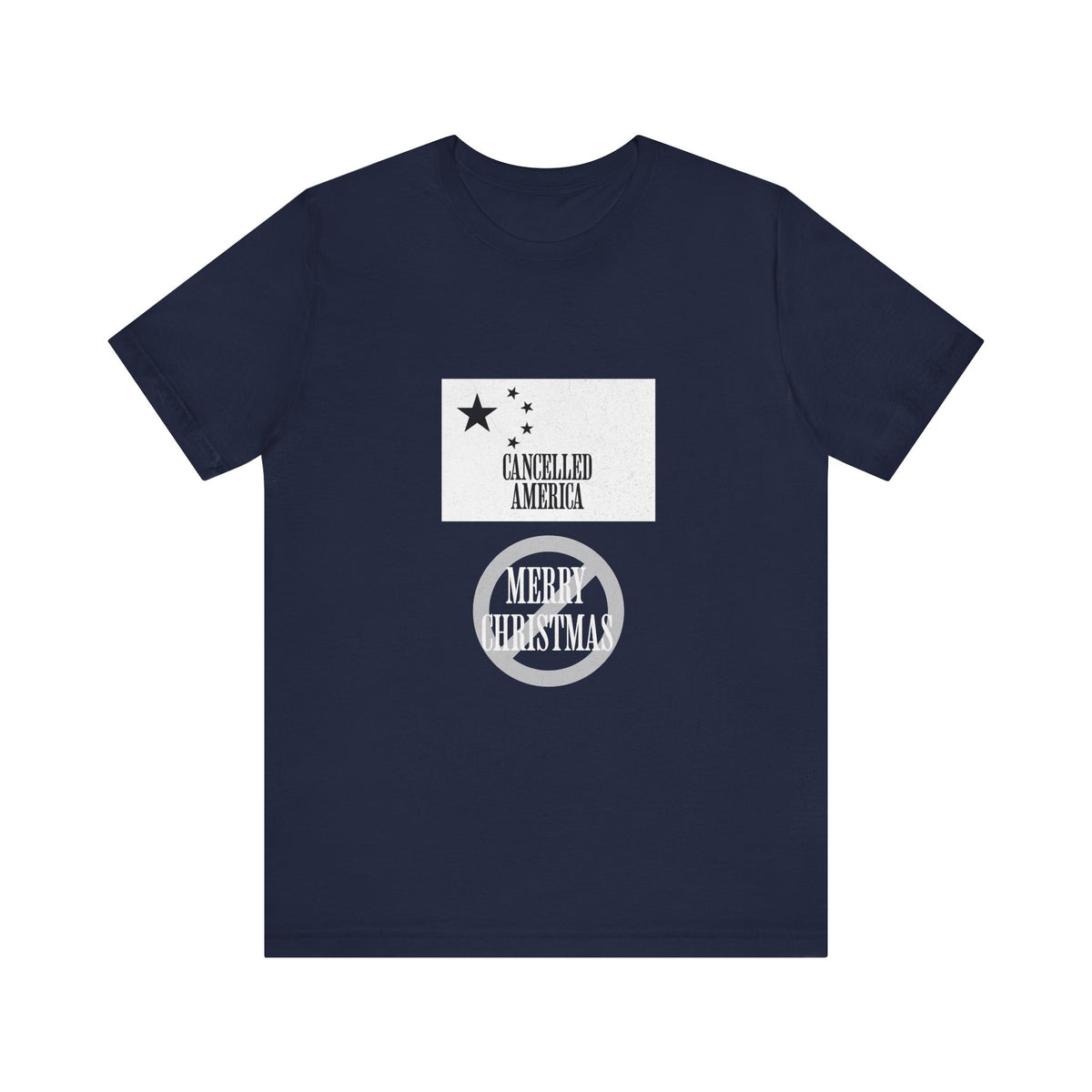 Christmas Cancelled America-T-Shirt