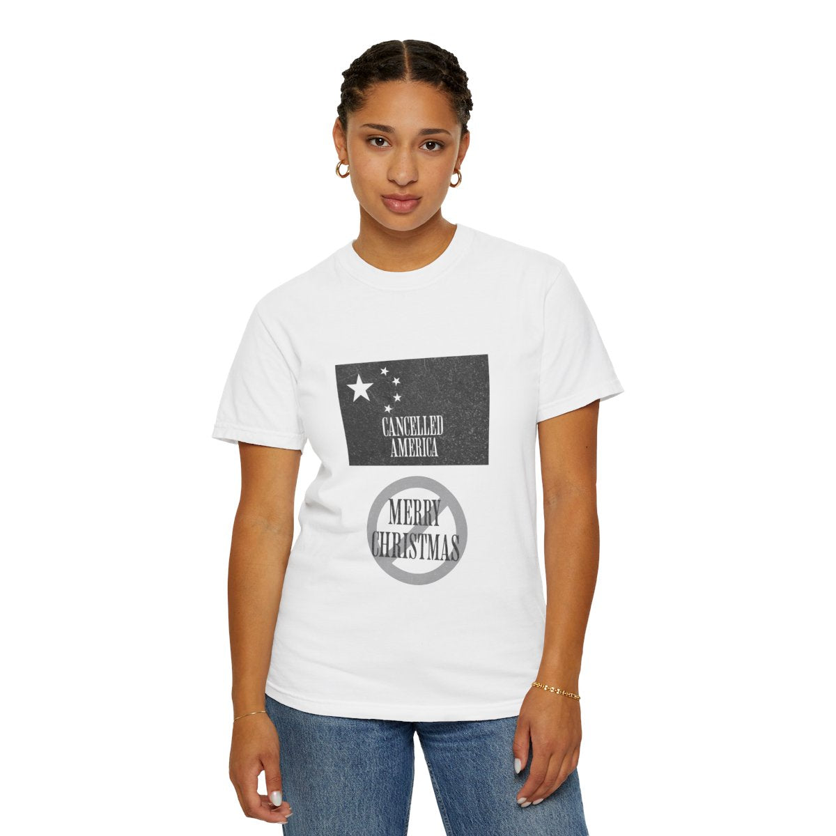 Christmas Cancelled America-T-Shirt