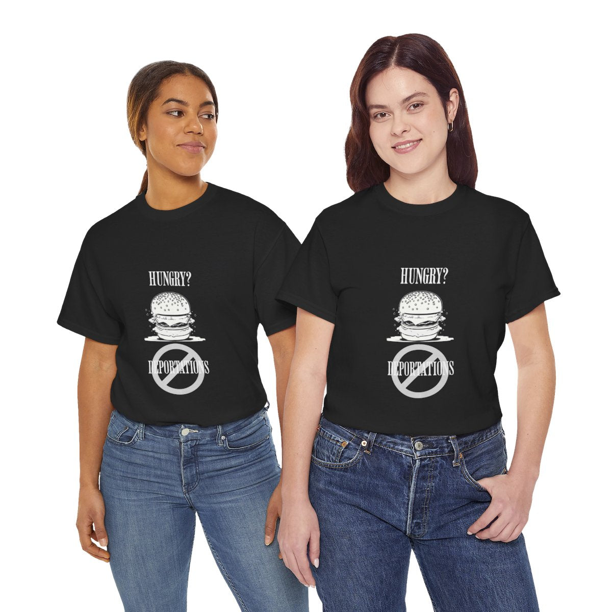 Hungry? - Stop Deportations-T-Shirt