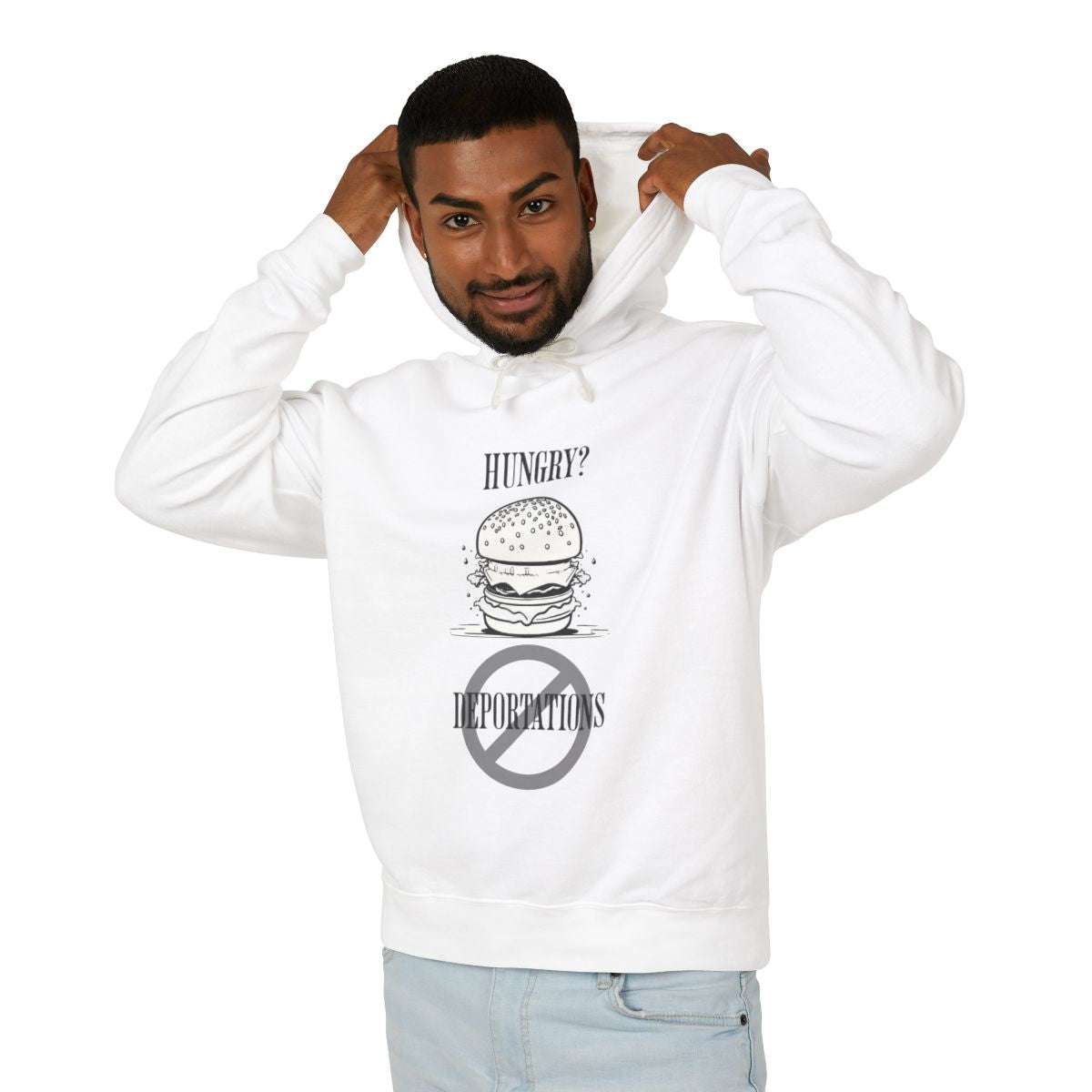 Hungry? - Stop Deportations-Hoodie